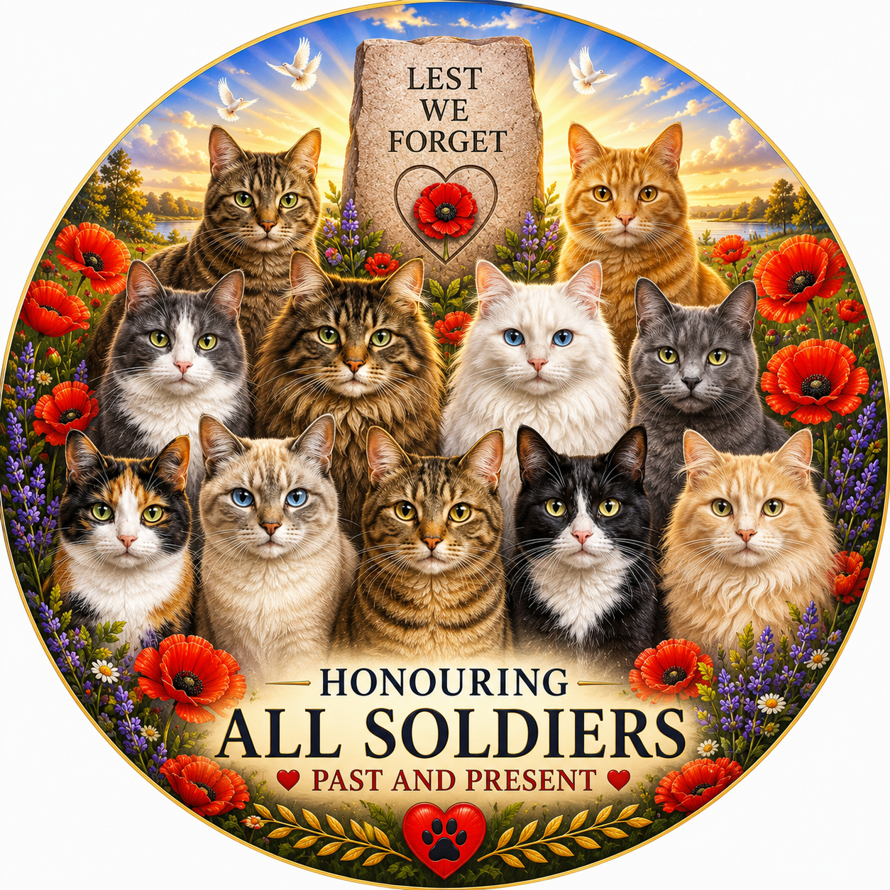 Cat sticker CAT001