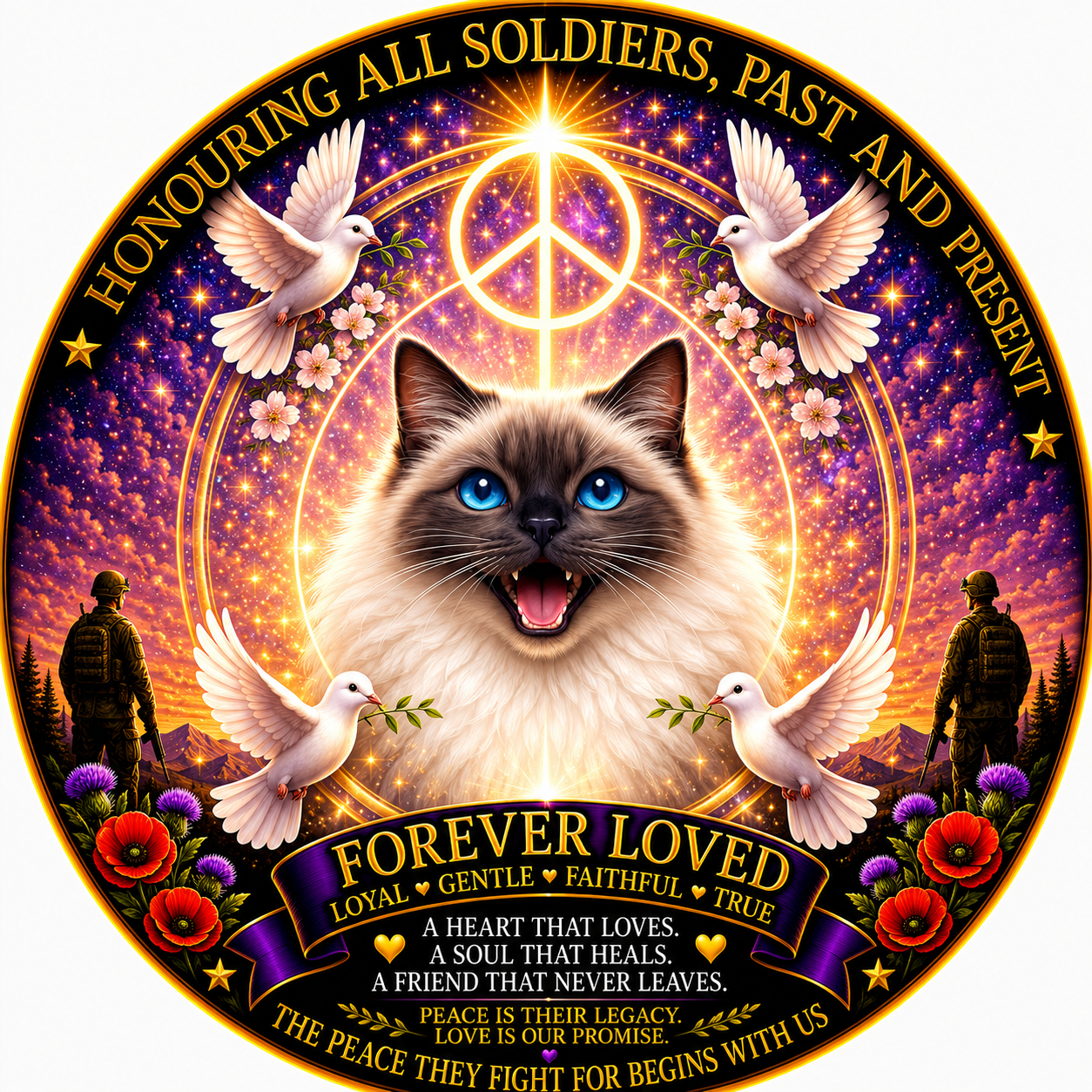 Cat sticker CAT025