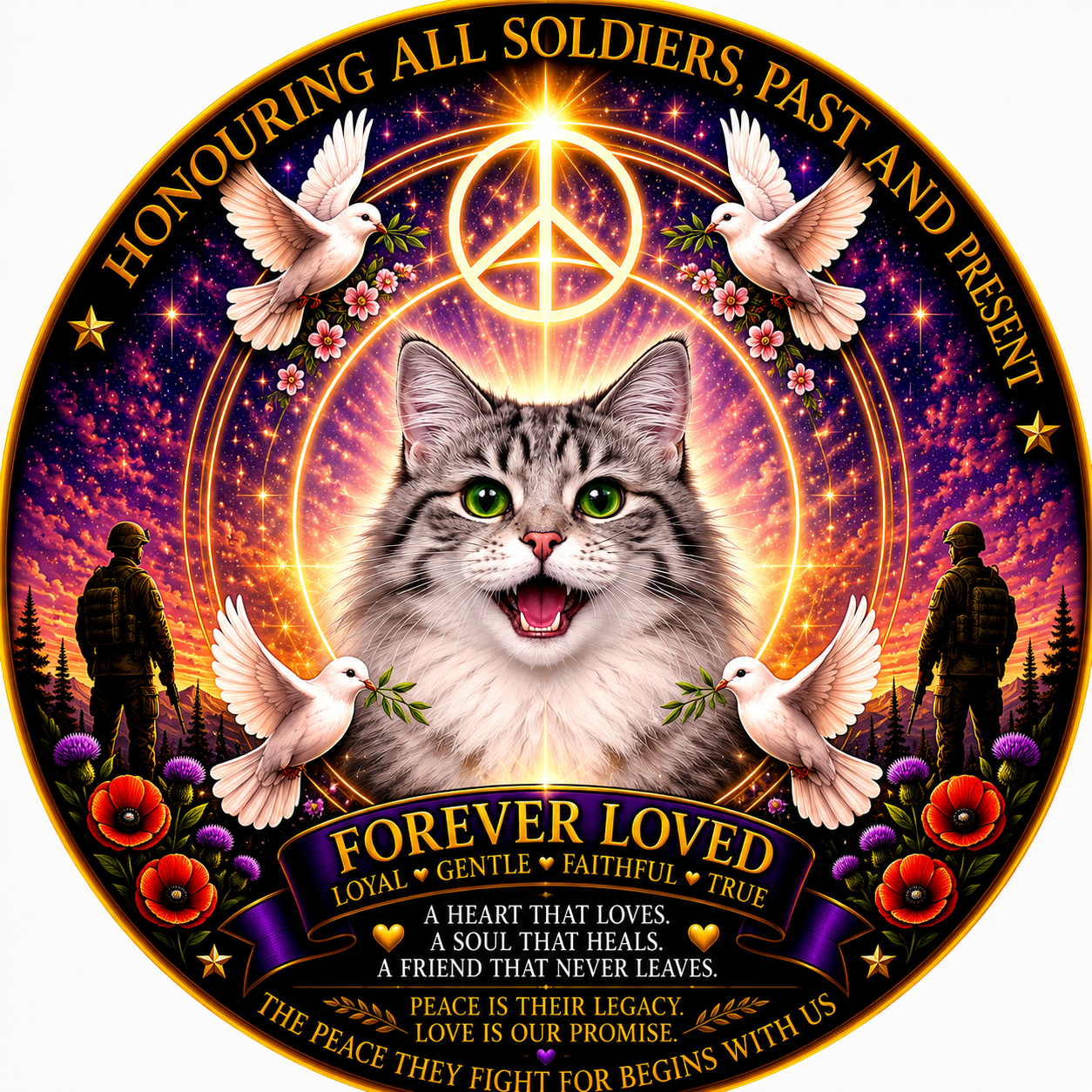 Cat sticker CAT031