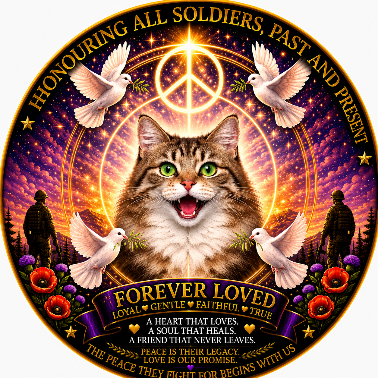 Cat sticker CAT032