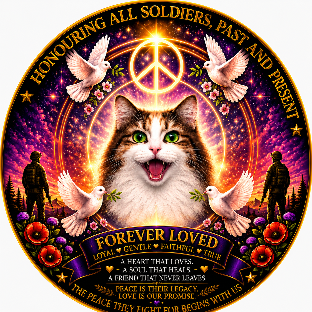 Cat sticker CAT034