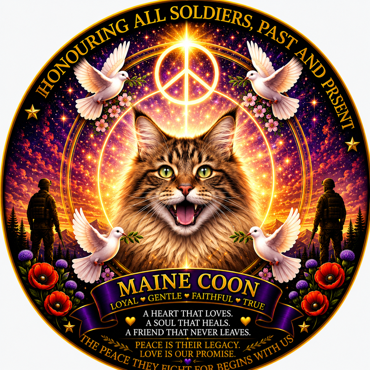 Cat sticker CAT036