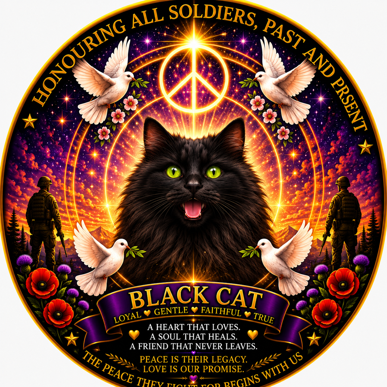 Cat sticker CAT038