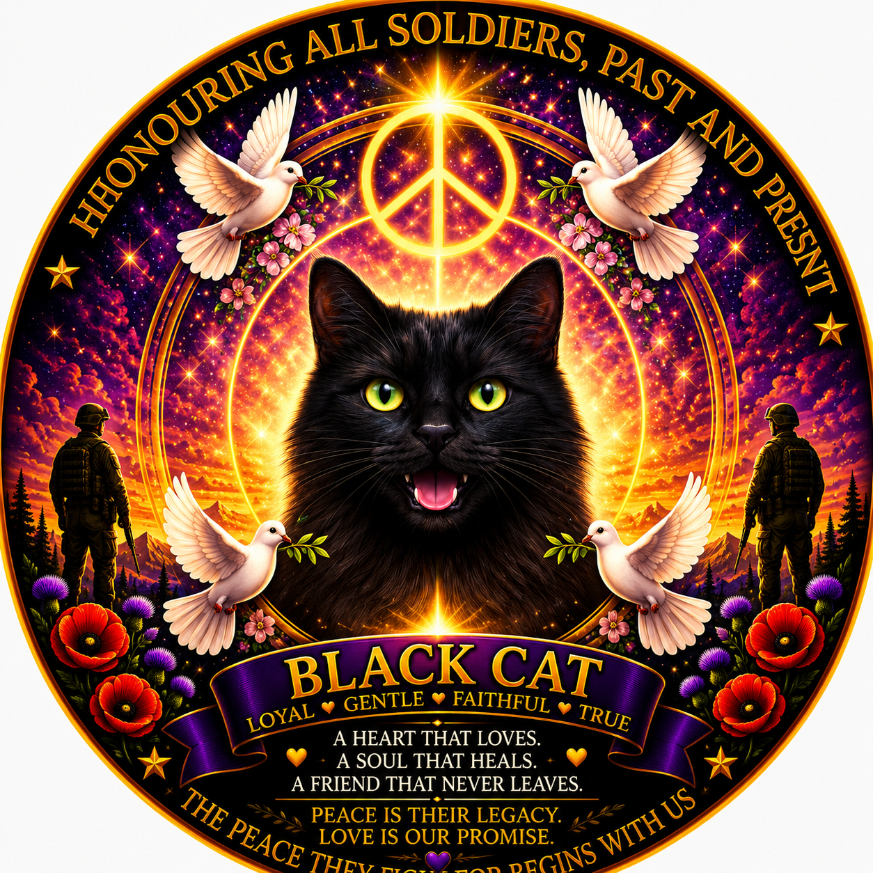 Cat sticker CAT039