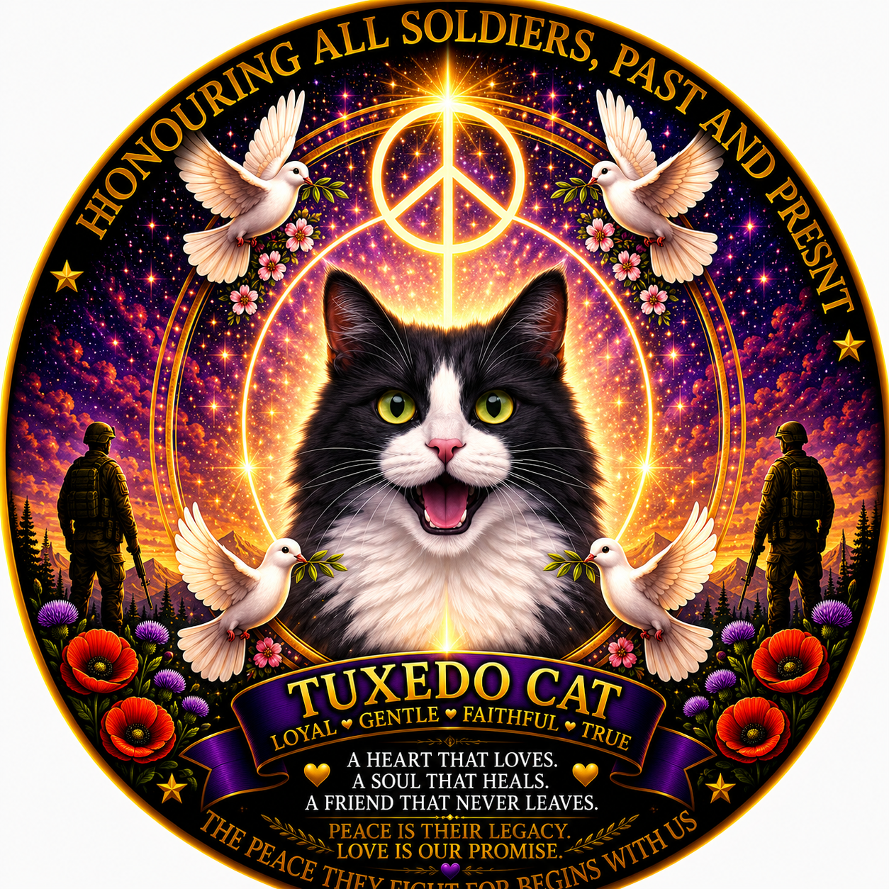 Cat sticker CAT040