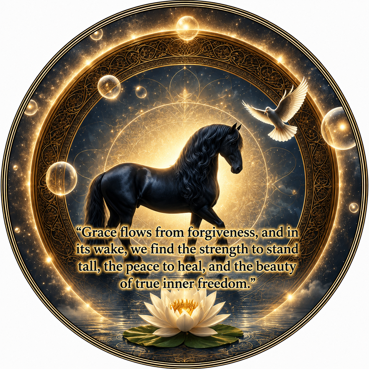 Horse sticker HORSE002