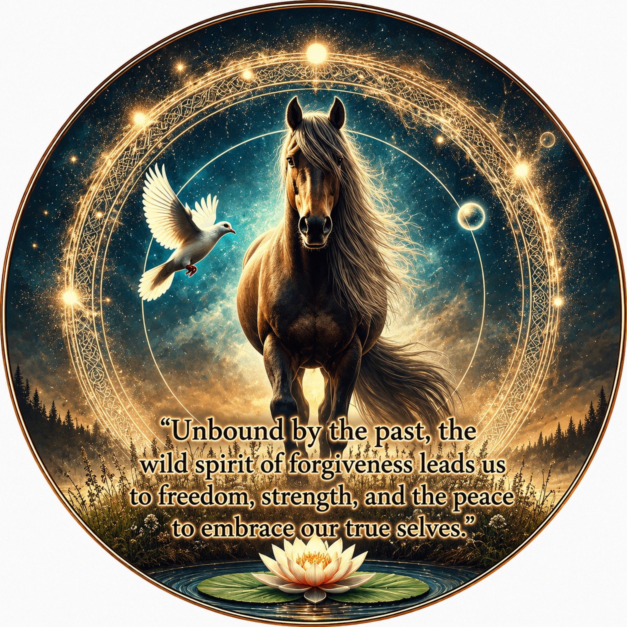 Horse sticker HORSE003