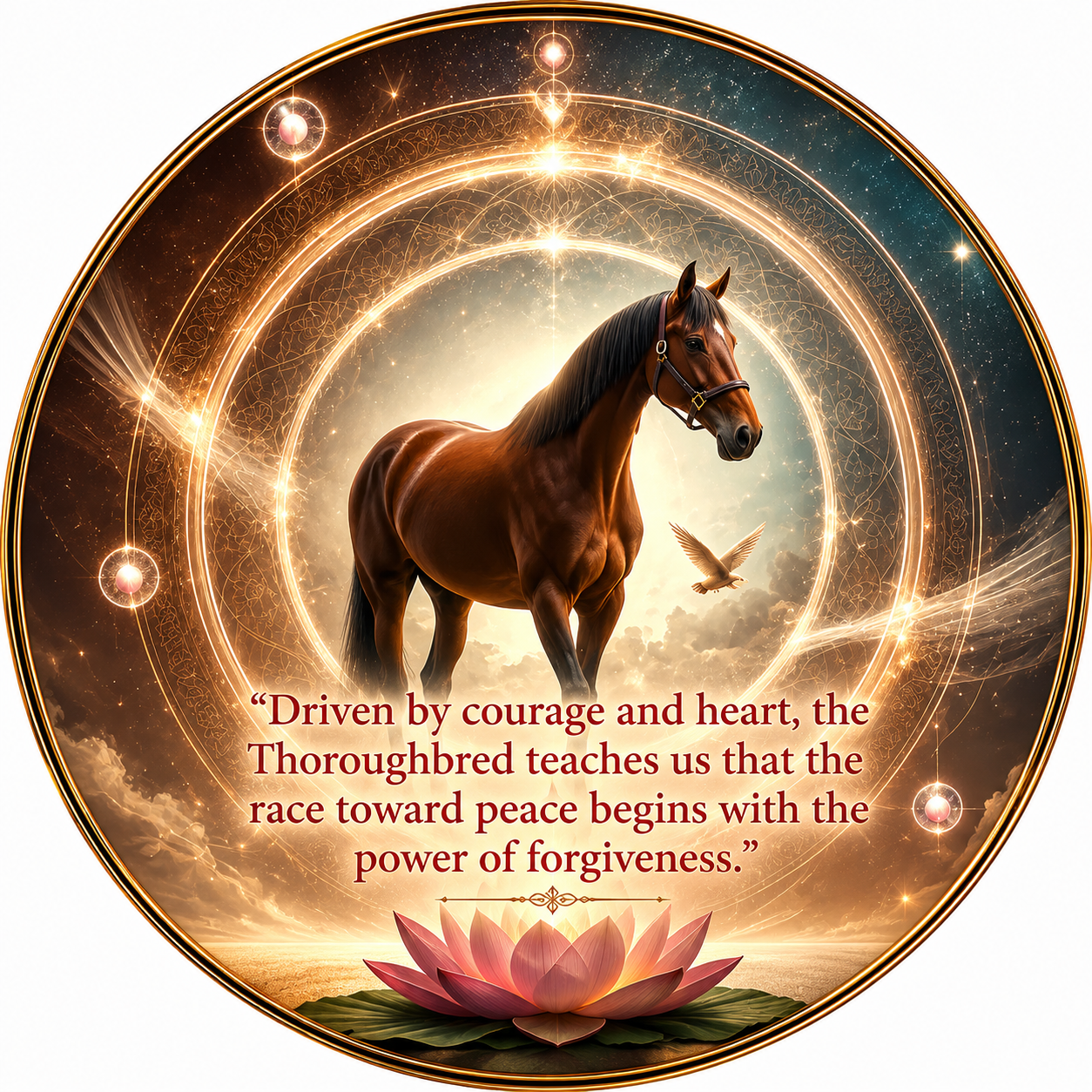 Horse sticker HORSE006
