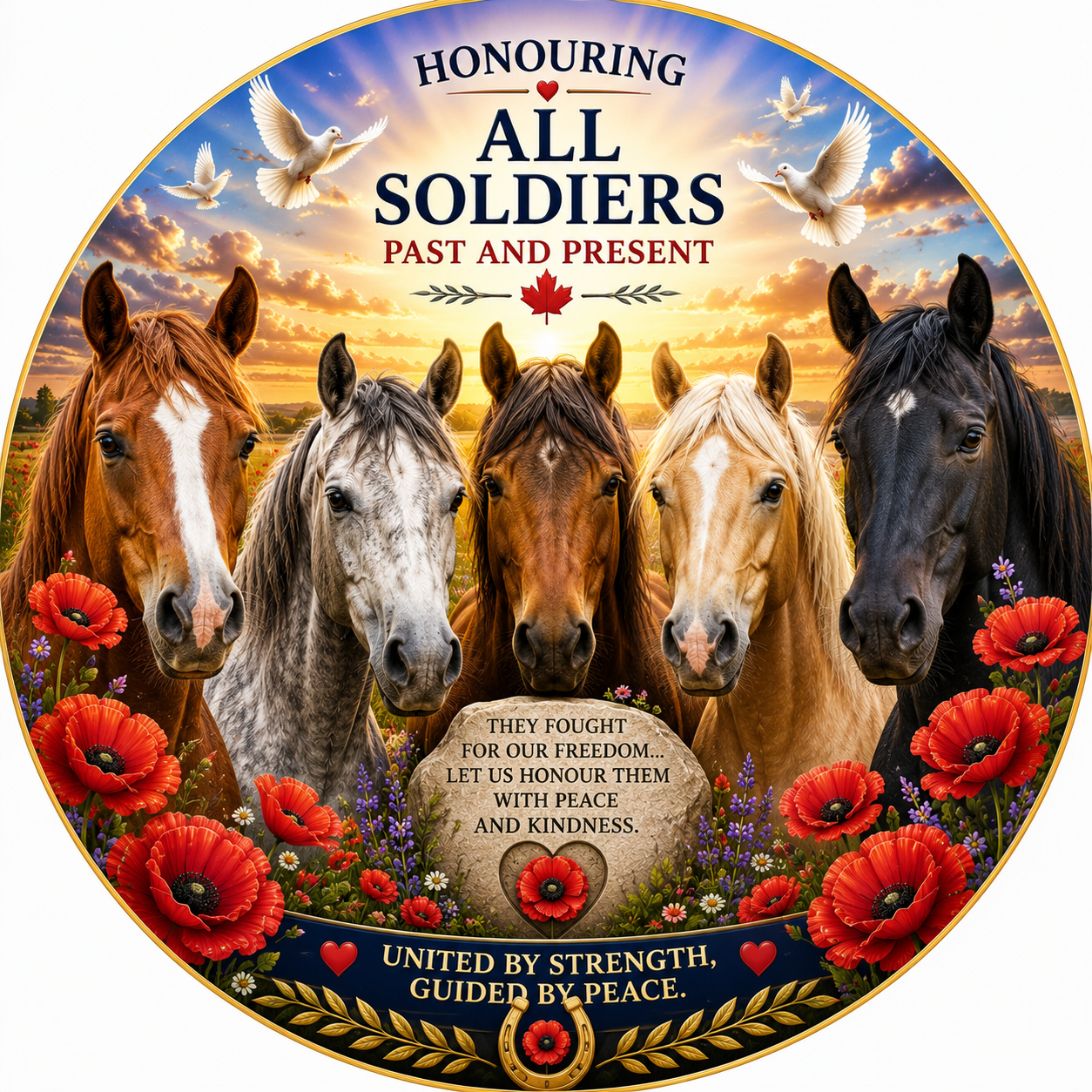 Horse sticker HORSE011