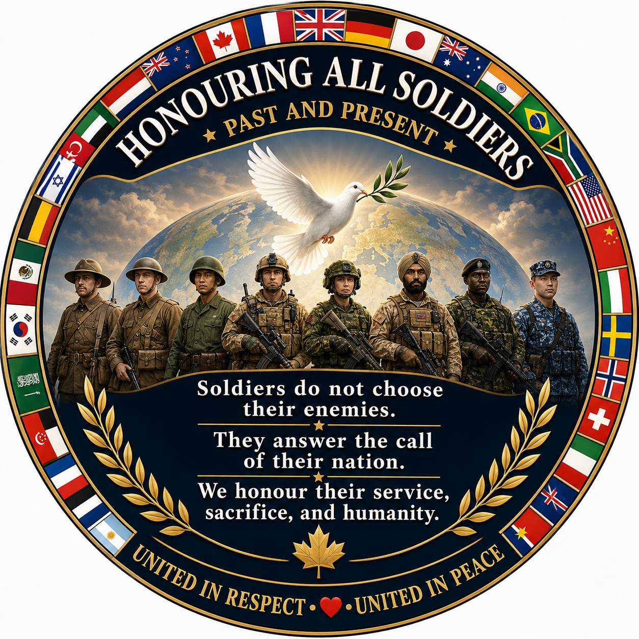 Soldier Tribute sticker SOLDIER006